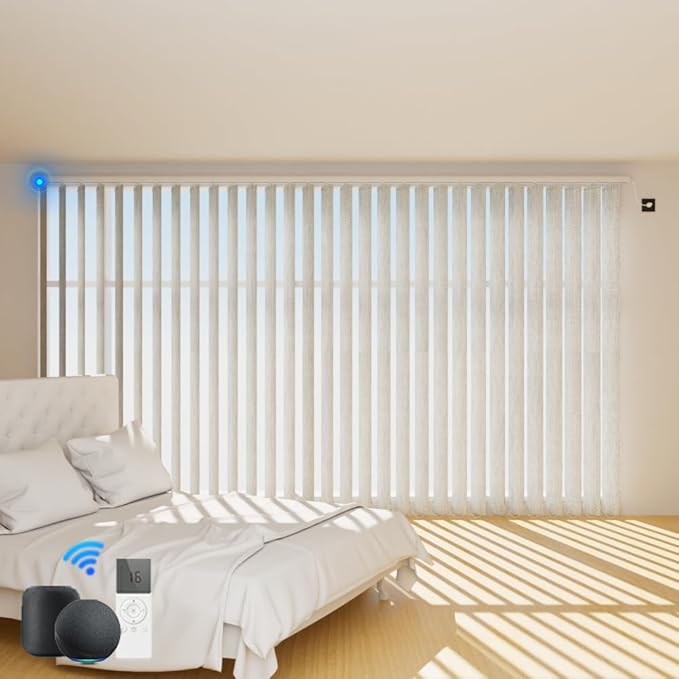 Blindify Motorized Vertical Blinds Compatible by BlindifyOffical