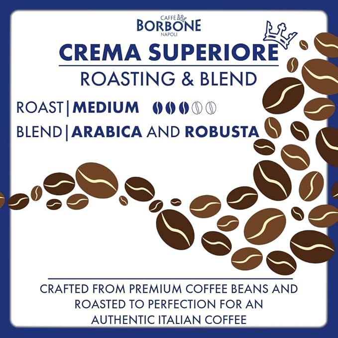 Caffè Borbone Crema Superiore Aluminum Capsules Compatible - Image 3