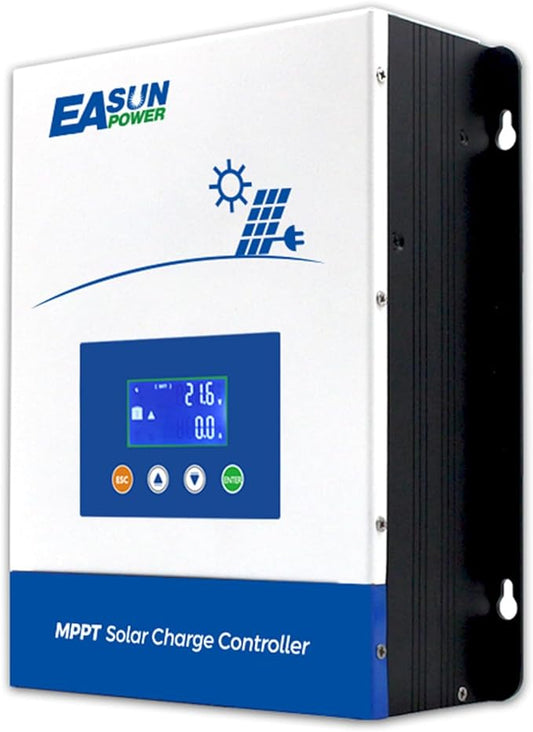POWLAND 100A MPPT Solar Charge Controller, 12V/24V/36V/48V Auto, Max Input 150V by POWLAND