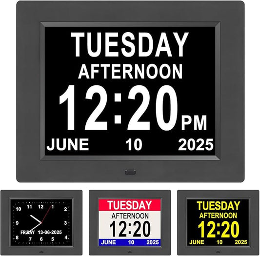 Jaihonda Clock with Date and Time by Jaihonda