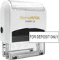 for Deposit Only Customized Office Self Inking Stamp by StampMark