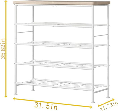 SUOERNUO Shoe Rack Organizer 5 Tier - Image 3