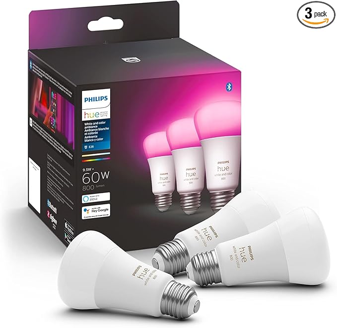 Philips Hue A19 LED Smart Light Bulb by PhilipsHue