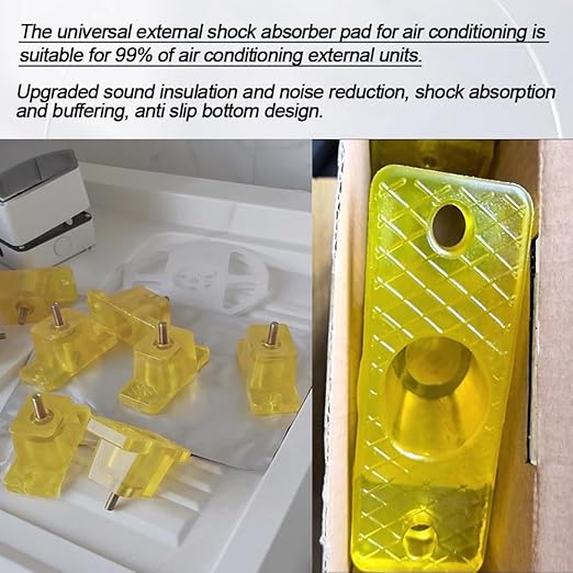 Anti Vibration Pad Air Conditioner Base, Noise Reduction and Shock Absorption - Image 4