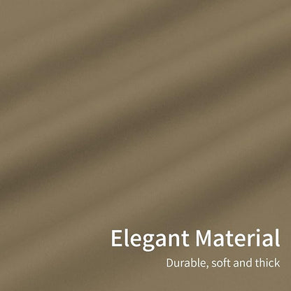 Easy-Going Blackout Curtains for Bedroom, Solid Thermal Insulated Grommet and - Image 6