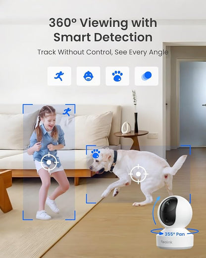 REOLINK E1 Pro 3K PT Wi-Fi Indoor Camera - Image 5