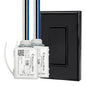 RunLessWire 2 Fixture Battery-Free DIY Kinetic Wireless Light Switch Kit 150ft by RunLessWire