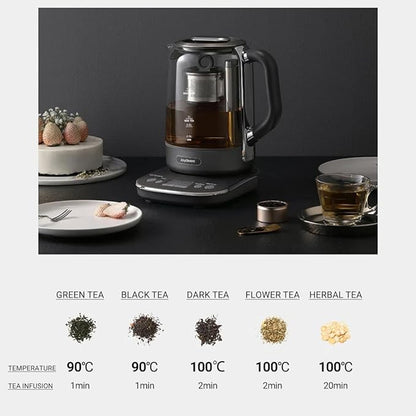 Joydeem Hot Tea Maker, Glass Electric Kettle - Image 3