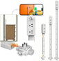 Wall Outlet Extender Stick & Electrical Plug Extension Outlet, Adjustable by GUYUFEADM