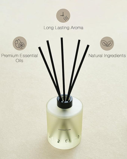 M&SENSE Coconut Lime Reed Diffuser Set - Image 4