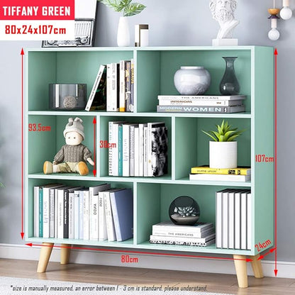 IOTXY Wooden Open Shelf Bookcase - Image 2
