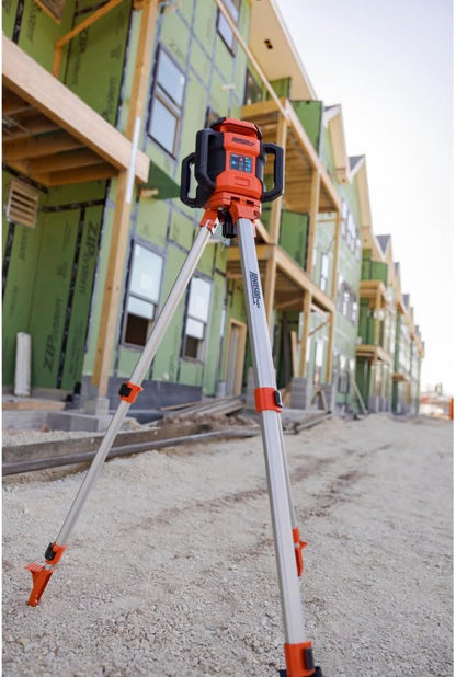 Johnson Level & Tool JRT300-RDHV-K Self-Leveling Red Dual Slope Rotary Laser Kit - Image 4