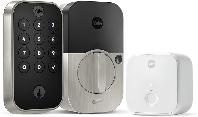 Yale Assure Lock 2 Keypad with Wi-Fi Connect, Satin Nickel Deadbolt - Image 2