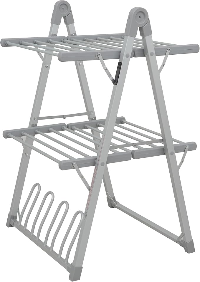 SHARNDY Electric Heated Clothes Drying Rack, Foldable Heated Garment Dryer by SHARNDY