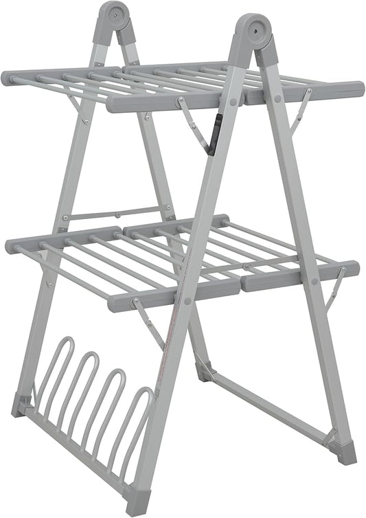 SHARNDY Electric Heated Clothes Drying Rack, Foldable Heated Garment Dryer by SHARNDY