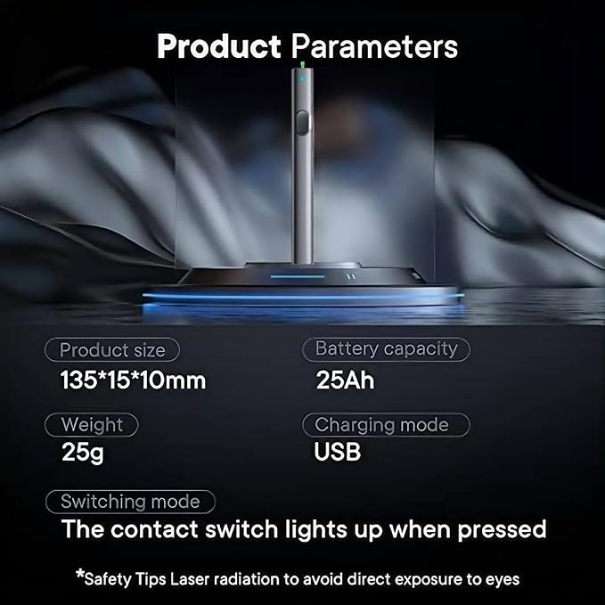 M Monoie Green Laser Pointer 1000ft Long Range, High Visibility Bright Beam - Image 3