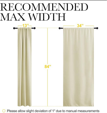 NICETOWN Room Darkening Curtains - Image 7