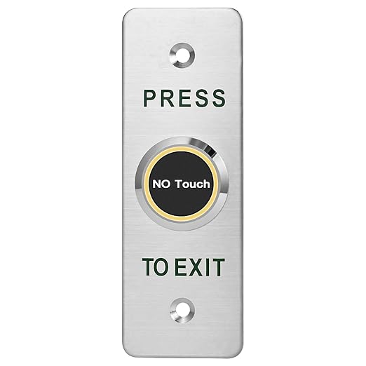No-Touch Infrared Exit Button by Unknown