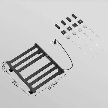 Towel Warmer, Stainless Steel Towel Warmer Rack - Image 5