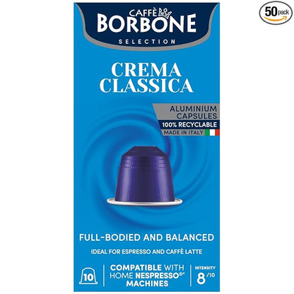 Caffè Borbone Crema Classica Aluminum Capsules Compatible by Caff%C3%A8BorboneAmerica