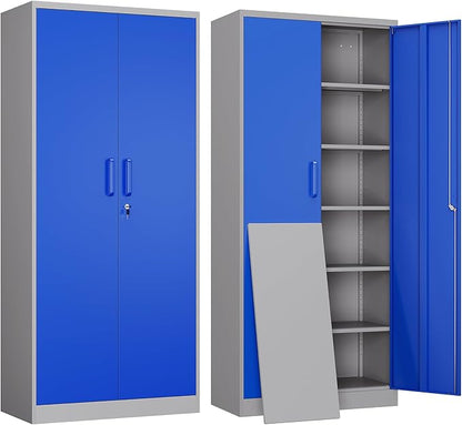 Yizosh Metal Garage Storage Cabinet by Yizosh