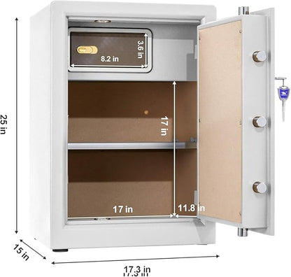 TIGERKING Safe Box, Home Safe, Large Security Box - Image 3