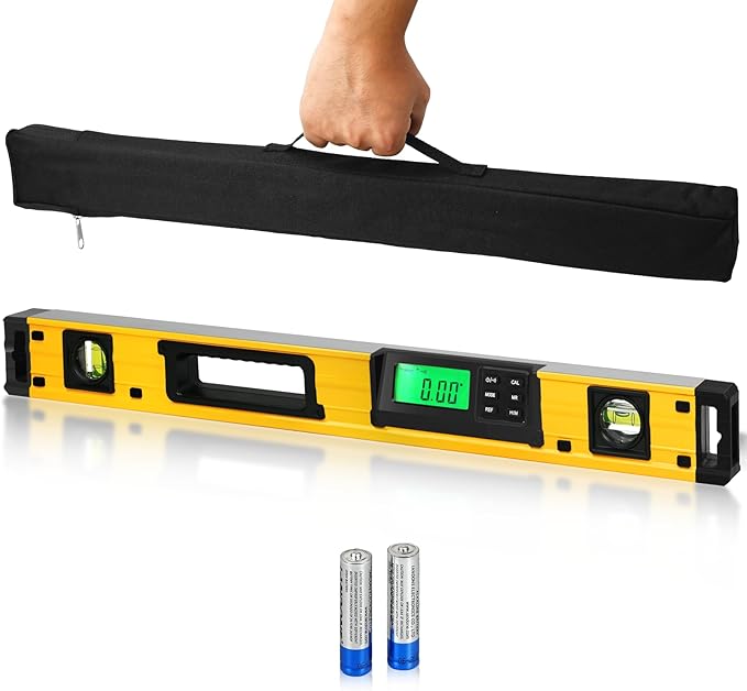24 Inch Smart Digital Level, LCD Screen Magnetic Electronic Level Tool by Unknown