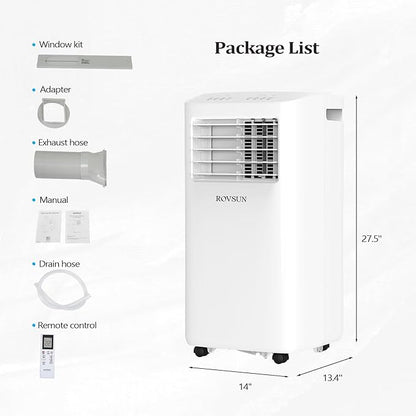 ROVSUN WiFi Enabled Smart 10000 BTU Portable Air Conditioner - Image 6