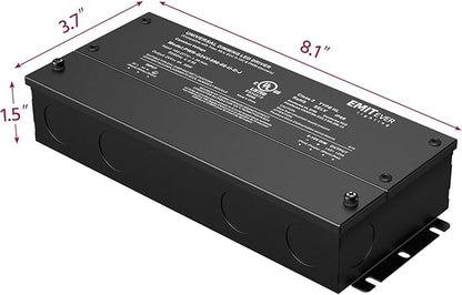 EMITEVER Dimmable Led Driver, 2 Packs 96W AC 110V-277V to DC 24V Transformer - Image 3