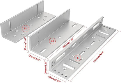 Electric Magnetic Lock with Z and L Bracket 280KG 600LBS Holding Force - Image 7
