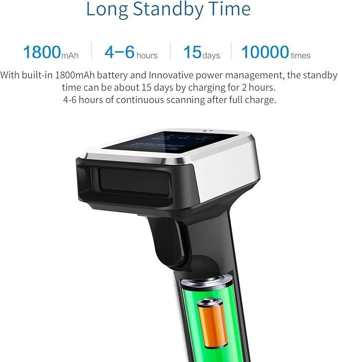 Symcode 2D QR Bluetooth Barcode Scanner - Image 6