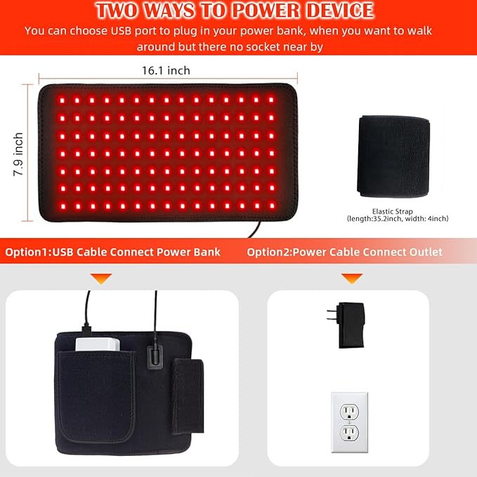 Red Light Therapy Infrared Light Therapy Pad - Image 6