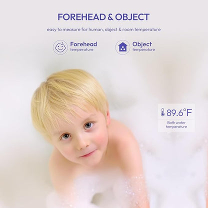 Forehead Thermometer for Adults, Kids & Babies, No-Touch Digital Thermometer - Image 5