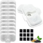 8 Packs Replacement Filters and 8 Pack of Sponges Compatible by WECATION