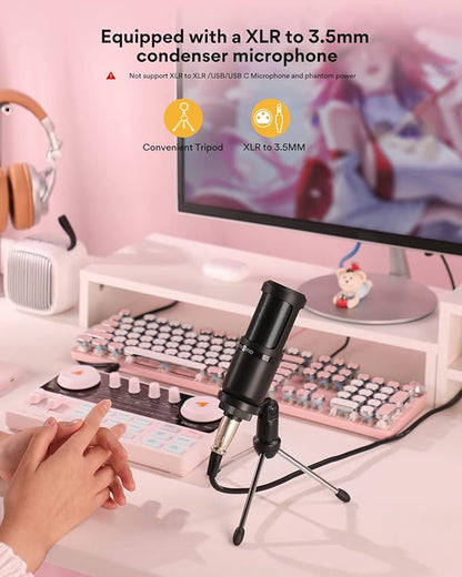 MAONO Podcast Equipment Bundle Audio mixer All-in-One Podcast Production Studio - Image 4