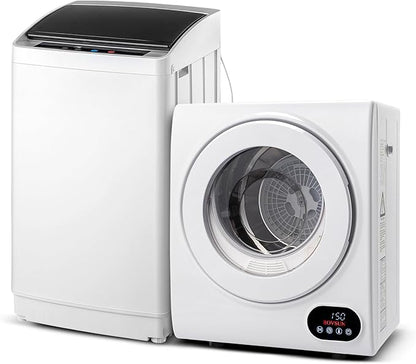 ROVSUN 1.5CuFt Portable Clothes Dryer and 17.8LBS Full-Automatic Washing by ROVSUN