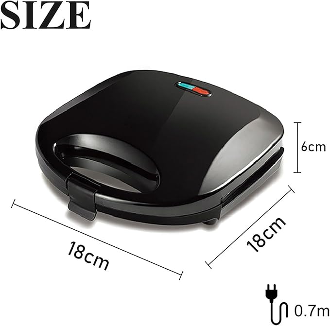 Sandwich Maker, Compact Electric Grill - Image 5