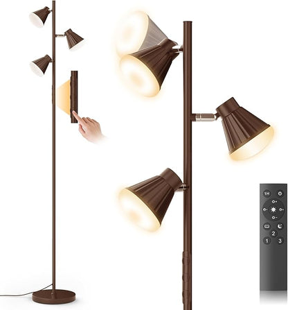 SIBRILLE 36W LED Tree Floor Lamp, Dimmable Tall Standing Lamp by SIBRILLE