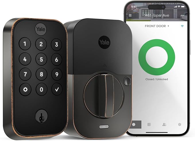 Yale Assure Lock 2 with Wi-Fi – Oil Rubbed Bronze Smart Lock by Yale