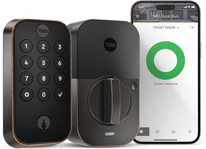 Yale Assure Lock 2 with Wi-Fi – Oil Rubbed Bronze Smart Lock by Yale