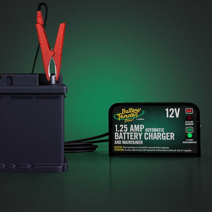 Battery Tender Plus 12V 1.25 AMP Car & Motorcycle Battery Charger and Maintainer - Image 4