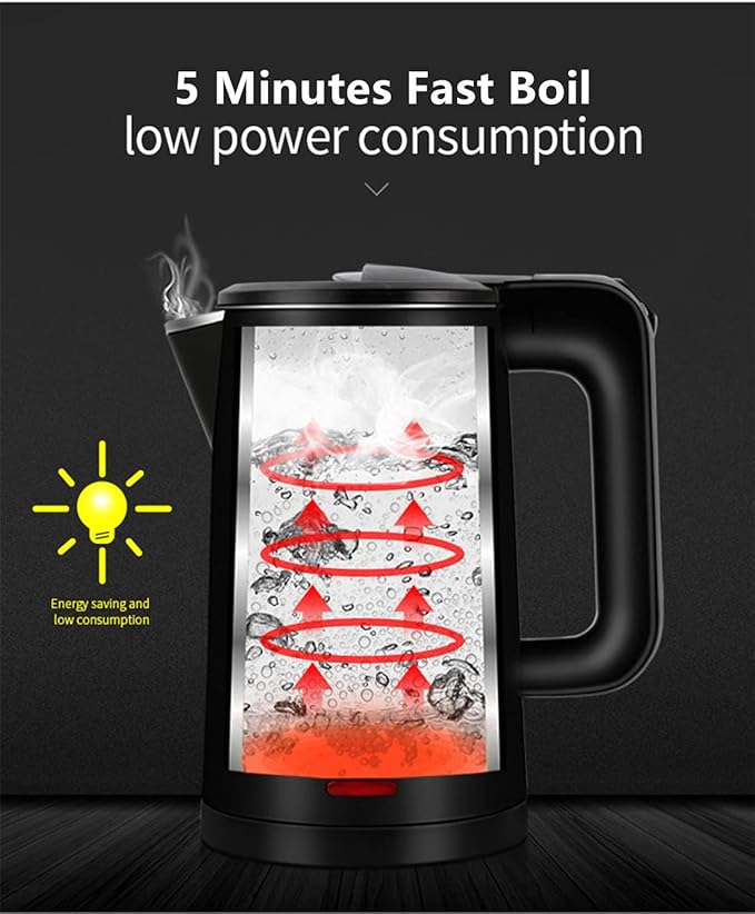 0.8L Electric Kettle Stainless Steel, 800 Watts Small Electric Kettle 27 Ounce - Image 6
