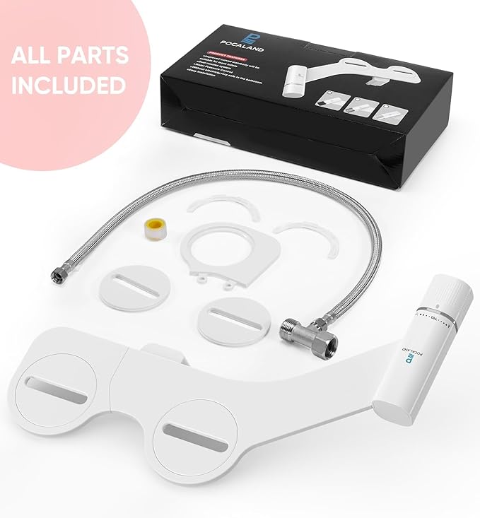 Ultra-Slim Bidet Attachment, Posterior&Feminine Wash-, Non-Electric Bidet - Image 8