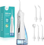 COSLUS Water Dental Flosser Teeth Pick: Portable Cordless Oral Irrigator 300ML by COSLUS