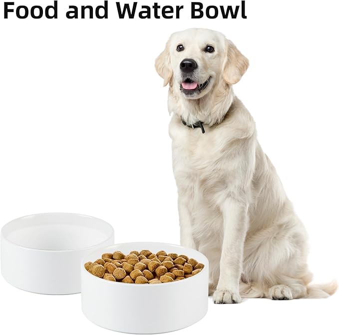 Non-Slip 8.2inch Ceramic Dog Food and Water Bowl - Image 4
