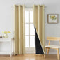 Anytime 100% Blackout Curtain 2 Panels Set, Thermal Insulated Window Drapes by Anytime