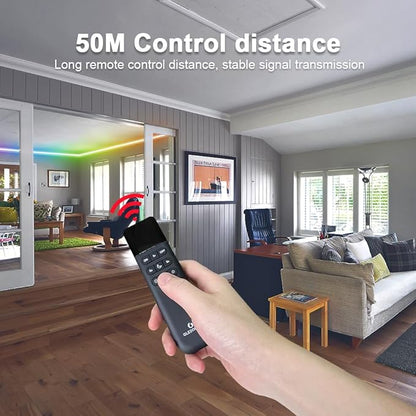GLEDOPTO WLED Remote Control RGB IC LED ESP Now APP WiFi Wireless Brightness - Image 8