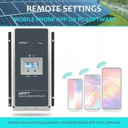 EPEVER 60A MPPT Solar Charge Controller 12V/24V/36V/48V DC Automatically - Image 6