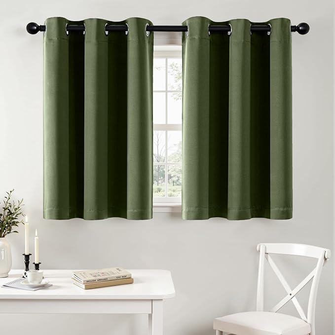 MIULEE Short Curtains for Windows by MIULEE