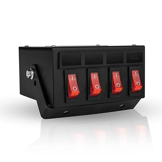 Ultra Bright Lightz 1100 4-Switch Backlit Controller Box | Emergency Vehicle by UltraBrightLightz